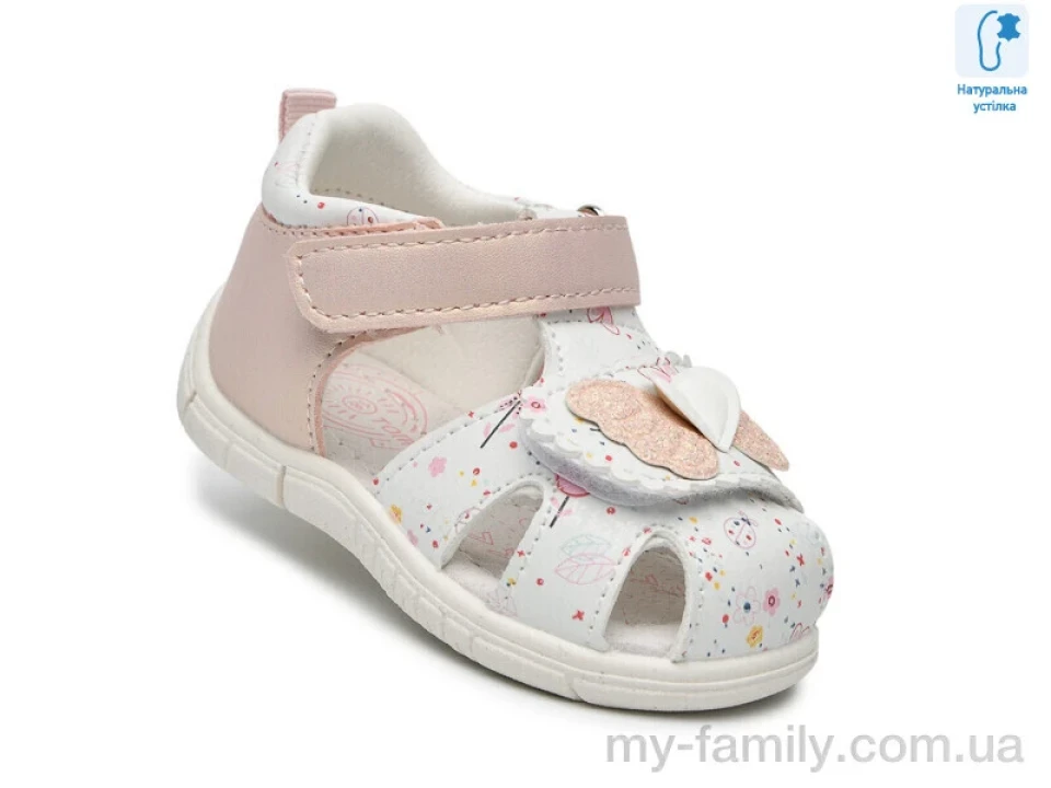 Босоніжки штучна шкіра рожевий діти дівчинка, Взуття оптом діти