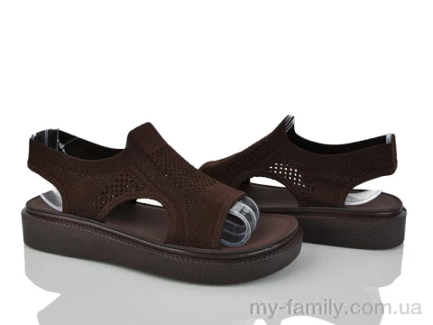 Босоніжки текстиль коричневий жінки -, Жіночі босоніжки оптом