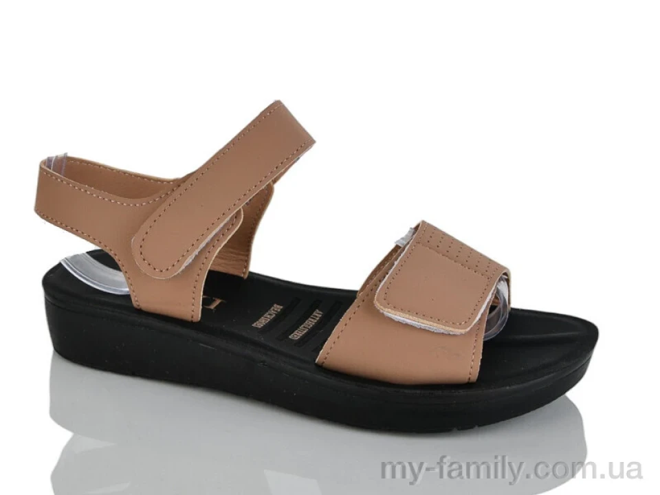 Босоніжки штучна шкіра коричневий жінки -, Жіночі босоніжки оптом