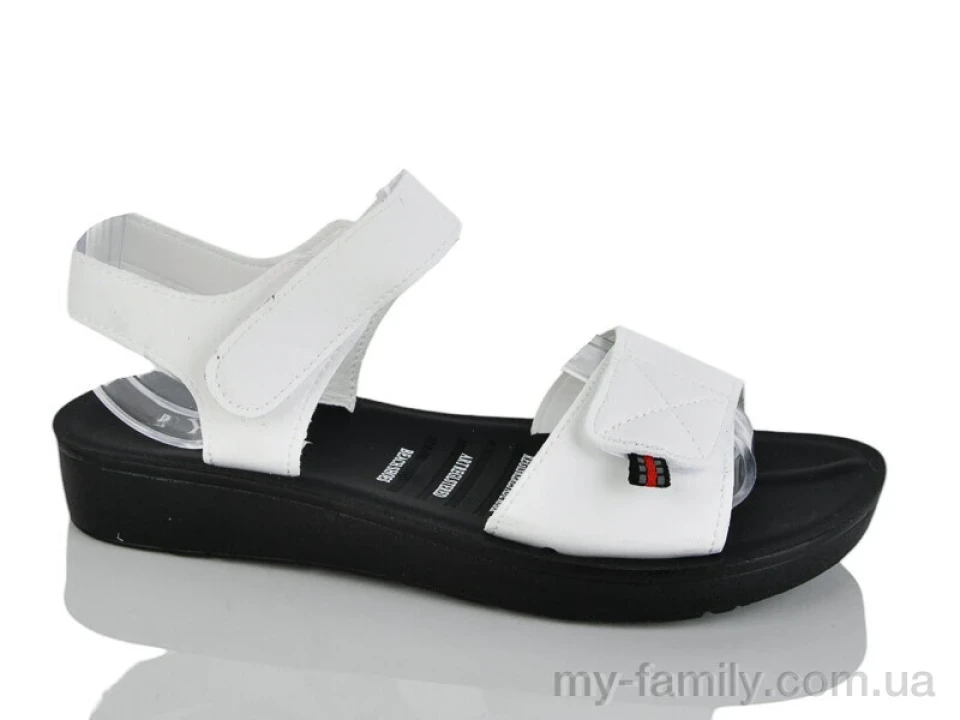 Босоніжки штучна шкіра білий жінки -, Жіночі босоніжки оптом