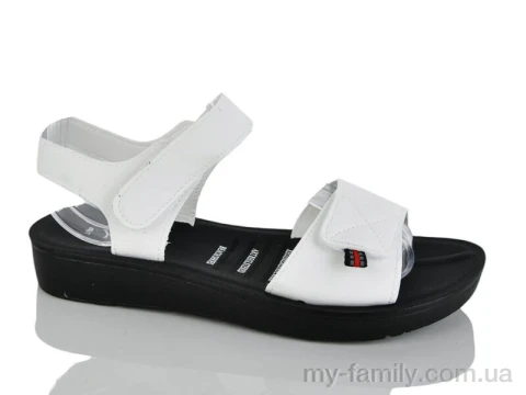 Босоніжки штучна шкіра білий жінки -, Жіночі босоніжки оптом