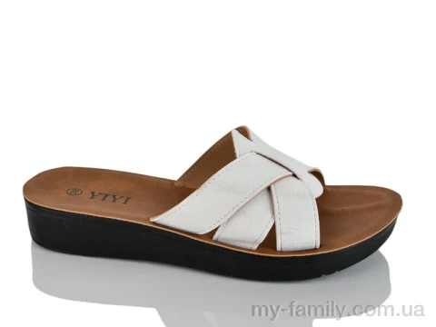 Шльопанці штучна замша білий жінки -, Жіночі шльопанці оптом