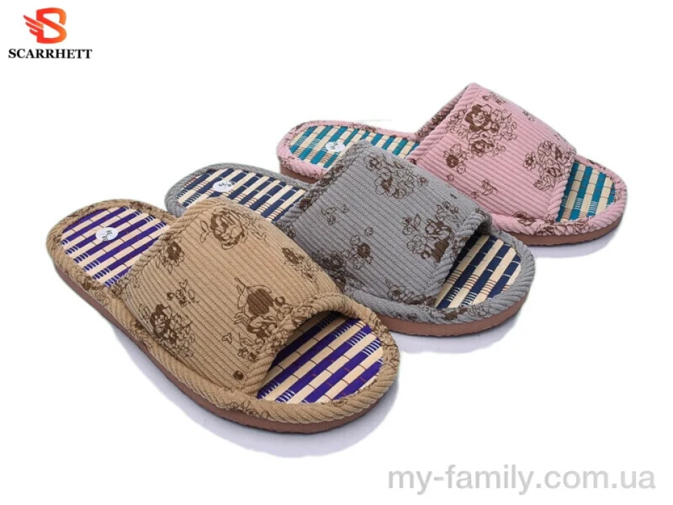 Капці текстиль мікс жінки -, Взуття оптом жінки