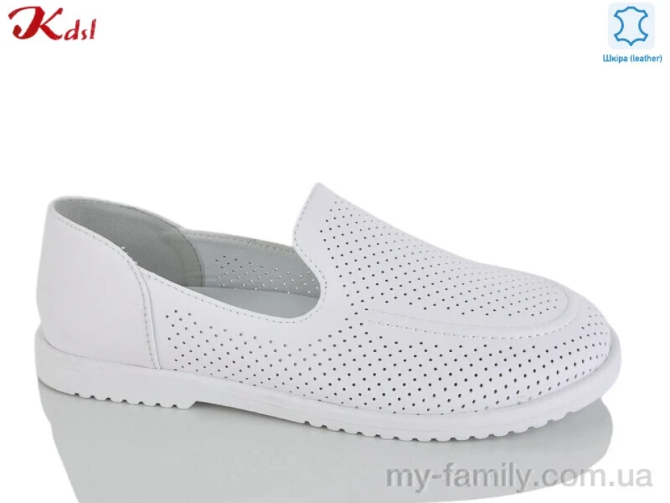 Туфлі натуральна шкіра білий жінки -, Туфлі жіночі оптом