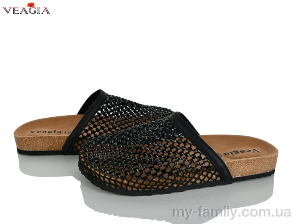 Шльопанці текстиль чорний жінки -, Жіночі шльопанці оптом