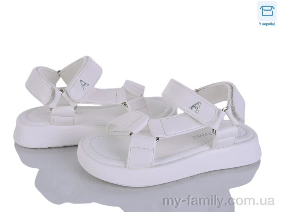 Босоніжки штучна шкіра білий діти дівчинка, Взуття оптом діти