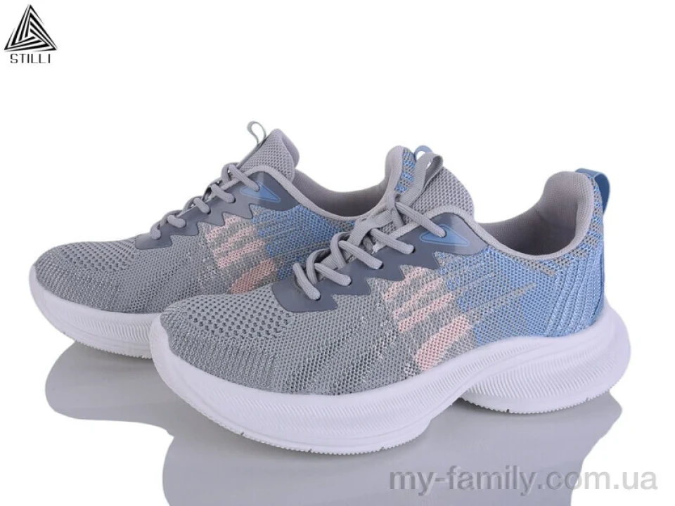 Кросівки текстиль сірий жінки -, Жіночі кросівки оптом