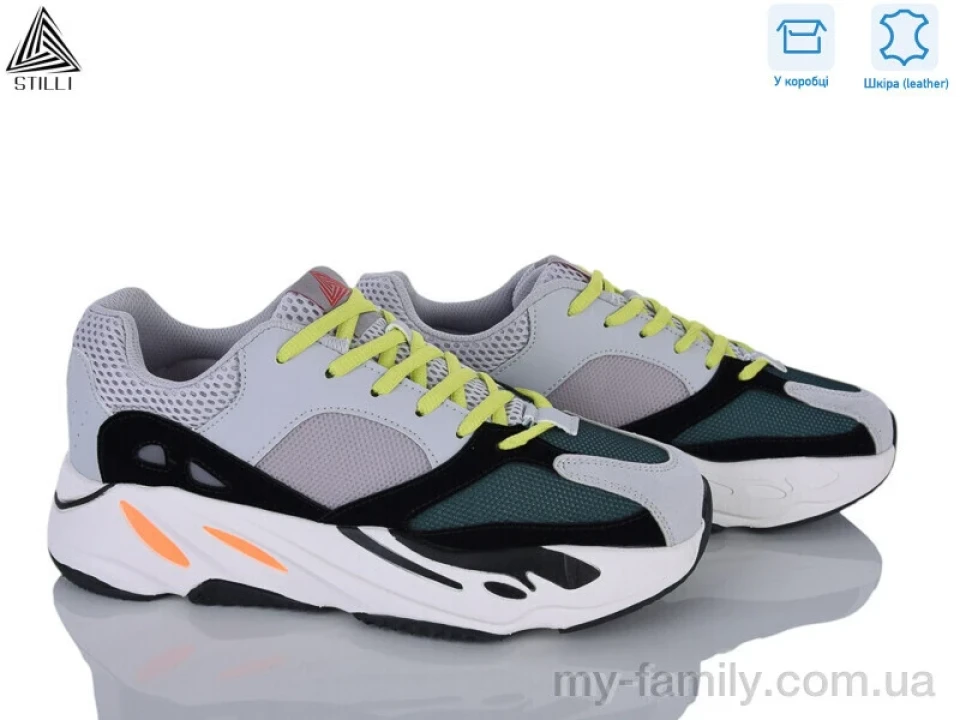 Кросівки натуральна замша-текстиль сірий чоловіки -, Чоловічі кросівки оптом