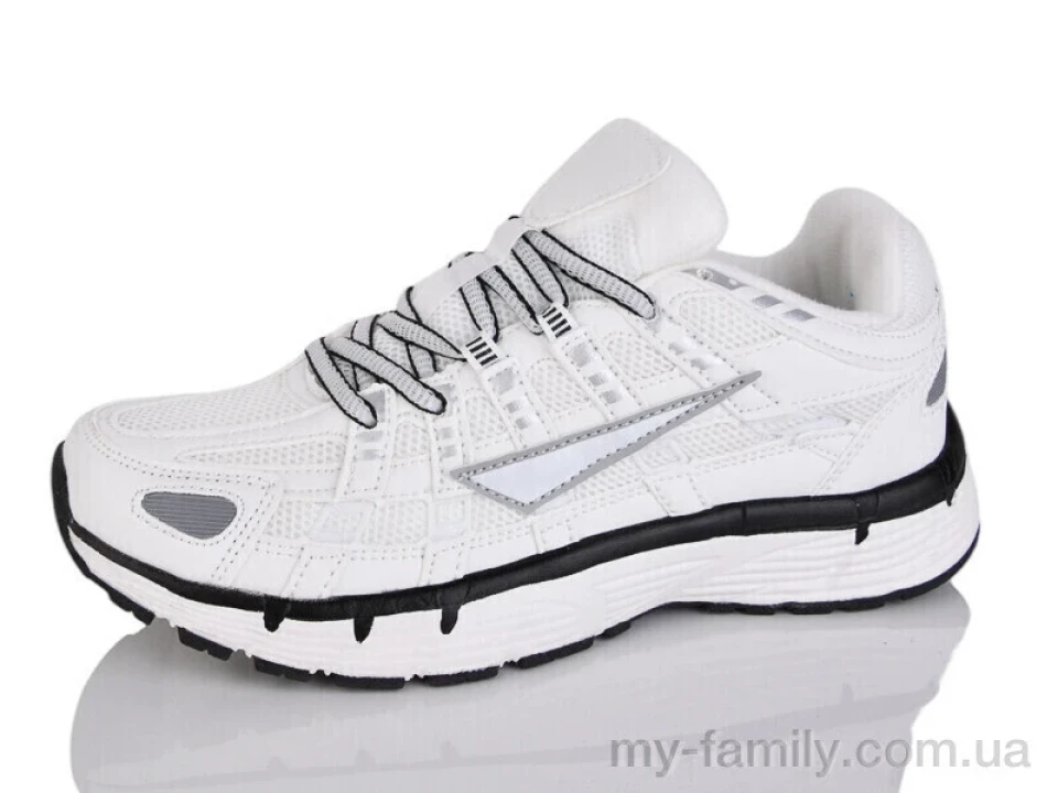 Кросівки штучна шкіра-текстиль білий унісекс -, Унісекс кросівки оптом