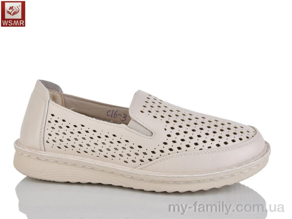 Туфлі штучна шкіра бежевий жінки -, Туфлі жіночі оптом