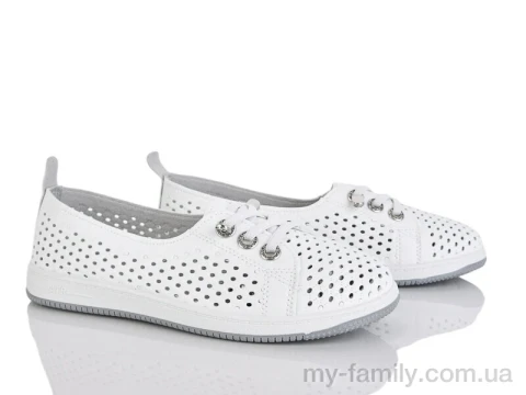 Кросівки штучна шкіра білий жінки -, Жіночі кросівки оптом