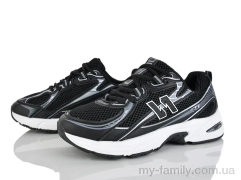 Кросівки штучна шкіра-текстиль чорний жінки -, Жіночі кросівки оптом