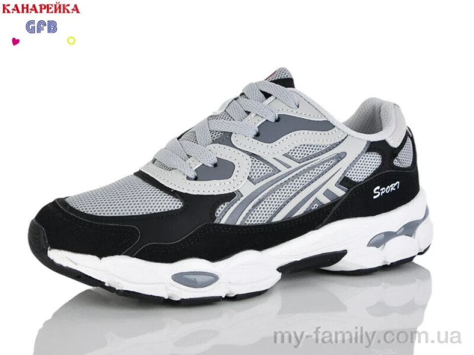 Кросівки штучна шкіра-текстиль сірий жінки -, Жіночі кросівки оптом