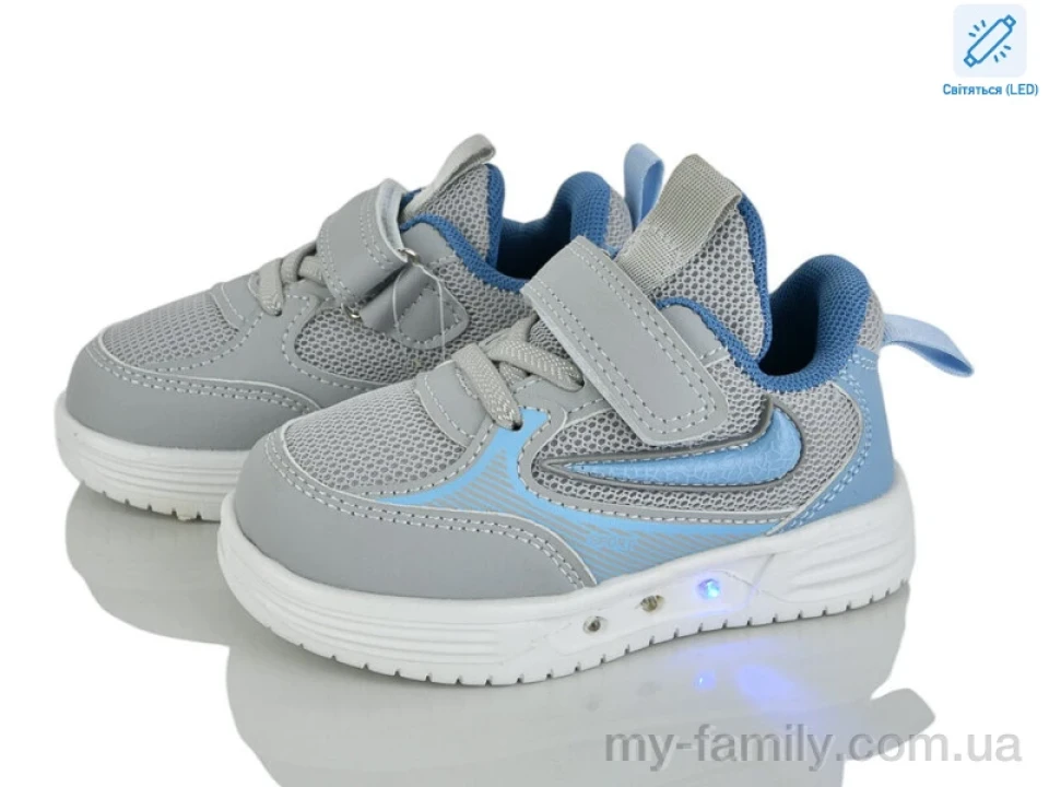 Кроссовки искусственная кожа-текстиль серый дети девочка, Детски кроссовки оптом