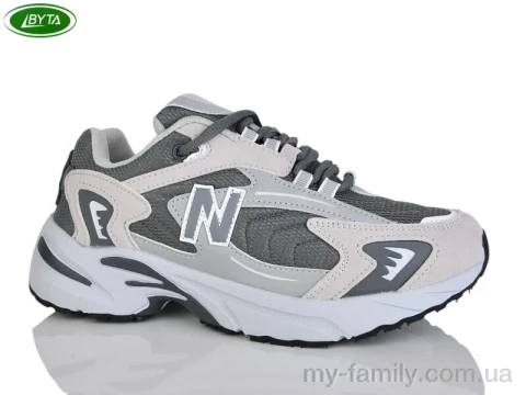 Кросівки штучна шкіра-текстиль сірий жінки -, Жіночі кросівки оптом