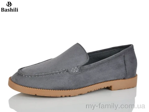 Туфли искусственная замша серый женщины -, Туфли женские оптом