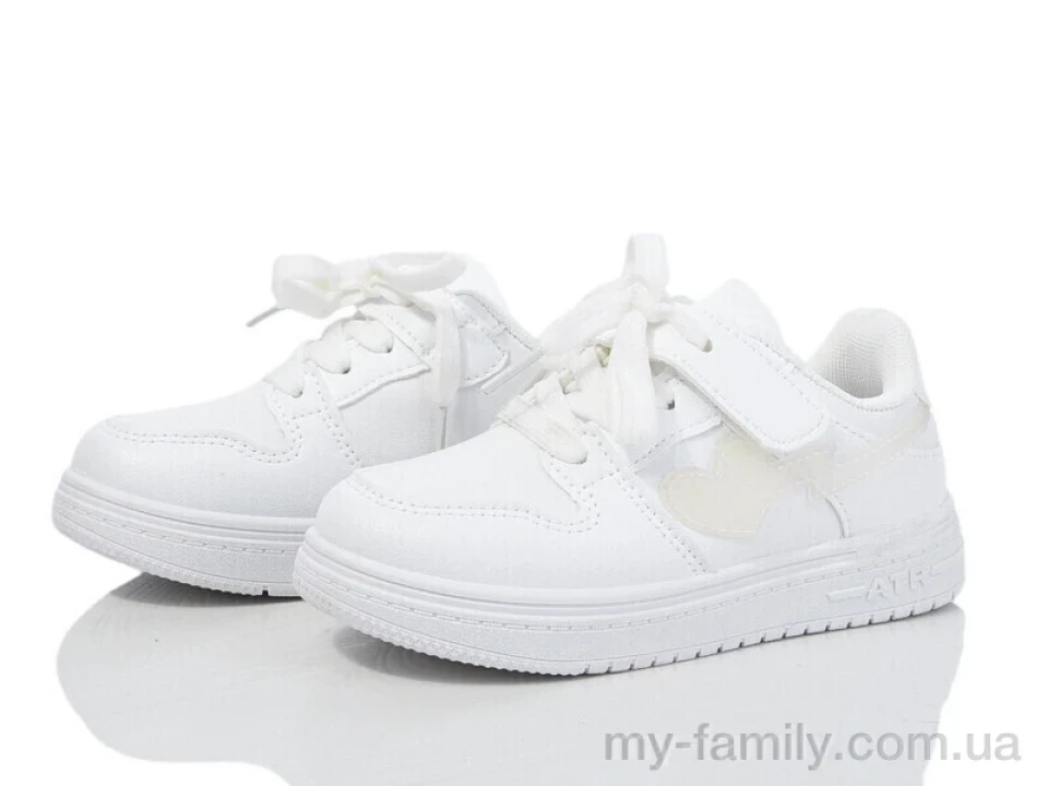 Кросівки штучна шкіра білий діти унісекс, Дитячі кросівки оптом