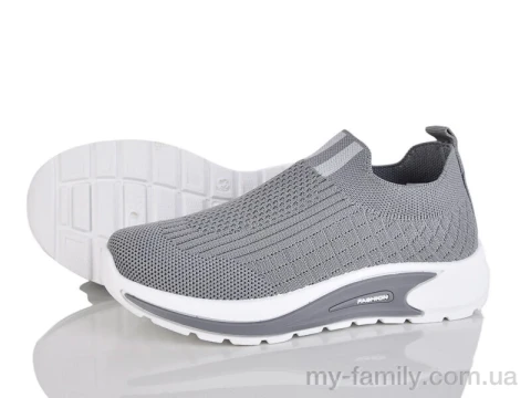Кросівки текстиль сірий діти унісекс, Дитячі кросівки оптом