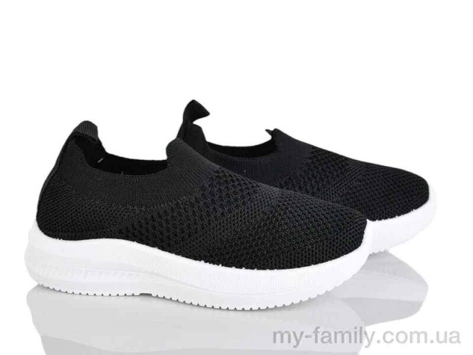 Кросівки текстиль чорний діти унісекс, Дитячі кросівки оптом
