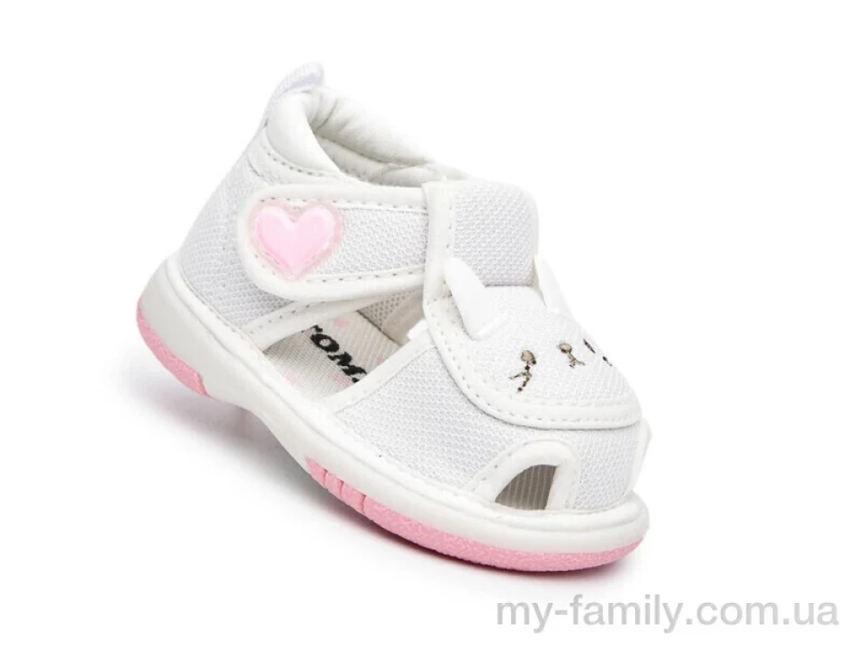 Босоніжки текстиль білий діти дівчинка, Взуття оптом діти