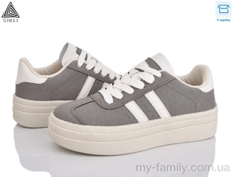 Кросівки штучна замша сірий жінки -, Жіночі кросівки оптом