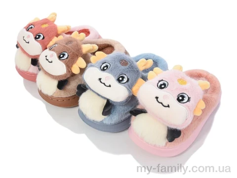 Капці штучне хутро мікс діти дівчинка, Капці оптом