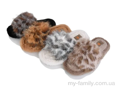 Капці штучне хутро мікс жінки -, Капці оптом