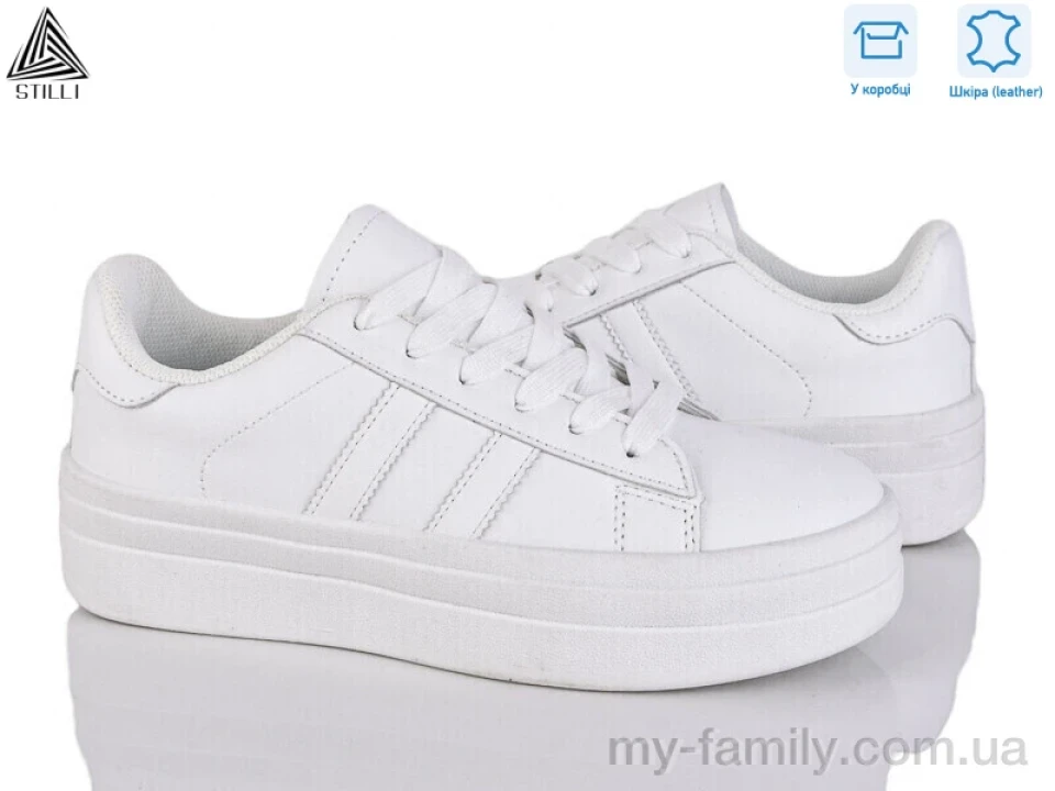 Кросівки натуральна шкіра білий жінки -, Жіночі кросівки оптом
