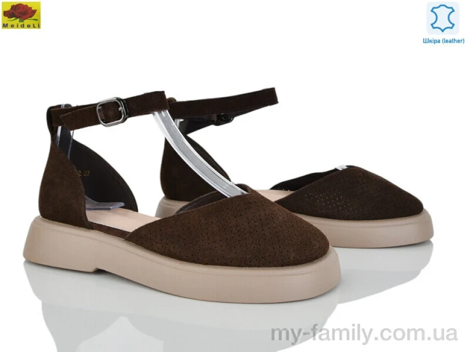Босоножки натуральная замша коричневый женщины -, Женские босоножки оптом