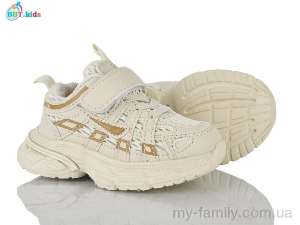 Кросівки штучна шкіра-текстиль бежевий діти унісекс, Дитячі кросівки оптом