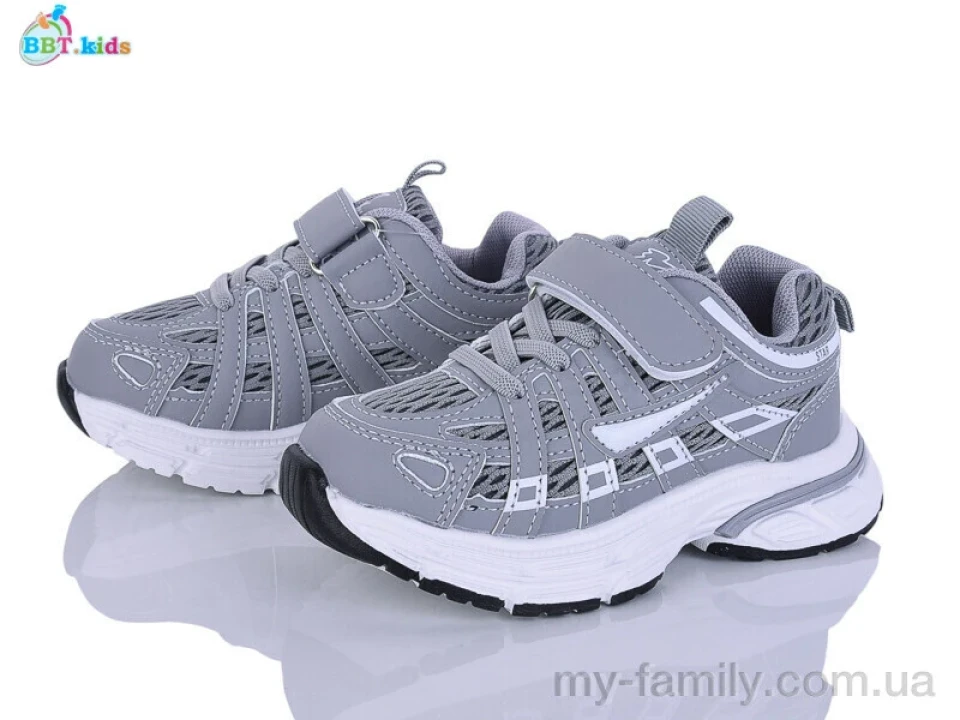 Кросівки штучна шкіра-текстиль сірий діти унісекс, Дитячі кросівки оптом