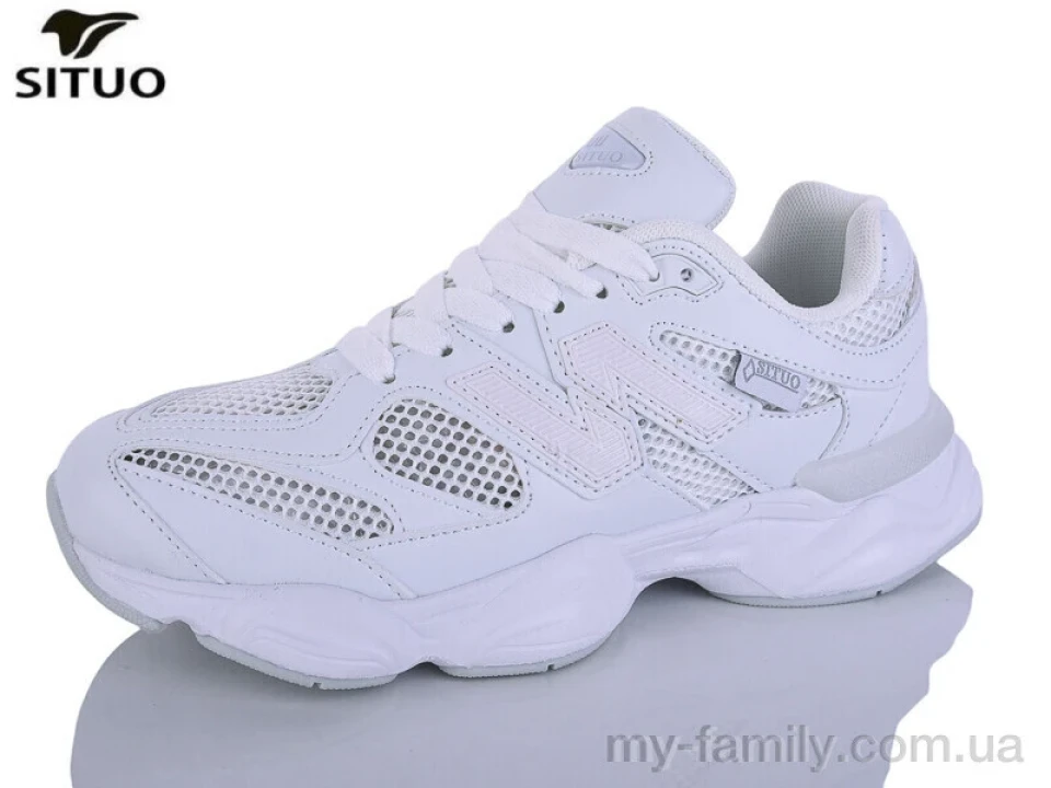 Кросівки штучна шкіра-текстиль білий жінки -, Жіночі кросівки оптом