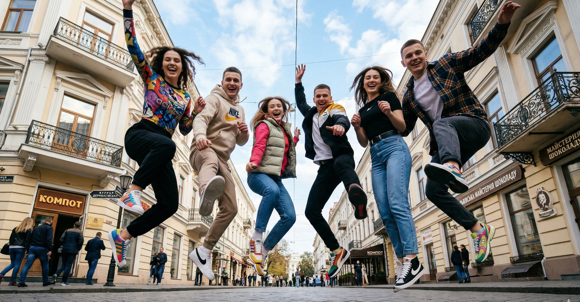Взуття, що задає ритм вулицям!